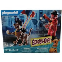 Playmobil  Spielfigur Playmobil 70710 Scoopy Doo! 10 cm Ghostclown 7 5 cm Hund Deutsche Dogg
