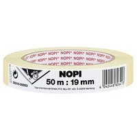 tesa Kreppband NOPI Malerkrepp 55510 00003 19mmx50m bei Naturkautschuk beige
