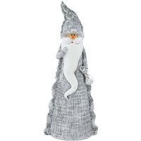 EGLO Weihnachtsfigur  Weihnachtsmann Figur Nikolaus Steh X MAS Dekoration Advent Winter