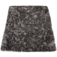 Paco Home Fellteppich Playa 960  rechteckig  Höhe: 64 mm  Kunstfell  Flokati Optik  Hochflor  weich und flauschig  Uni Farben