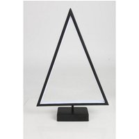 BURI Dekofigur Weihnachtsdeko Baum auf Ständer LED H 41cm Weihnachtsbaum Weihnachten