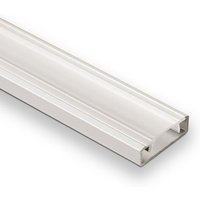 SO TECH  LED Stripe Profil 5 Stück LED Aluprofil 11  22 oder 33  Länge je 2 m  Abdeckung opal oder klar  versch. Ausführungen