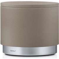 blomus Aufbewahrungsbox Ara Aufbewahrungsbox Box Aufbewahrungsbehälter Polystone Taupe Ø 10