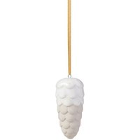 Villeroy & Boch Weihnachtsbaumkugel Winter Glow Ornament Tannenzapfen 9cm