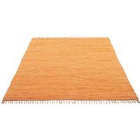 my home Kinderteppich Insa Fleckerl  rechteckig  Höhe: 5 mm  Uni Farben  pastell  handgewebt  pflegeleicht  waschbar  Kinderzimmer