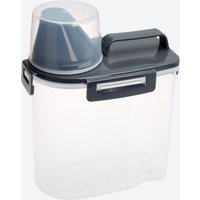 Waschmittelbox mit Dosierausgießer  verschiedene Farben und Größen