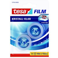 tesa Klebestreifen tesa Klebefilm Kristall 10 m x 15 mm