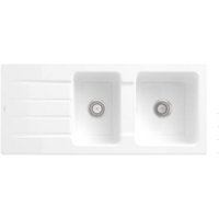 Villeroy & Boch Küchenspüle 3380 01 R1  Rechteckig  116/22 cm  Reversibel  2 Becken verschließbar