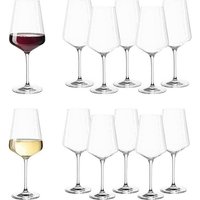 LEONARDO Gläser Set Puccini Wein  und Sektgläser 12er Set  Glas