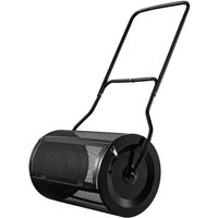 COSTWAY Streuwagen  60 50 cm Arbeitsbreite  80 00 l Füllmenge  mit U Griff