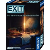 Kosmos Spiel EXIT  Das Spiel  Das Vermächtnis des Weltreisenden  Rätselspiel  Made in Germany