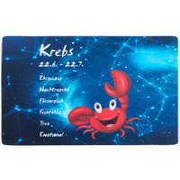 Frühstücksbrett mit Sternzeichen Motiv  ca. 23 3x14 3x0 3 cm