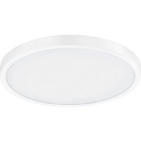 EGLO Aufbauleuchte FUEVA 1  LED fest integriert  Warmweiß  schlankes Design  nur 3 cm hoch  Durchmesser 40 cm