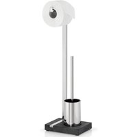 blomus Toilettenpapierhalter Toilettenbutler Menoto  Toilettengarnitur