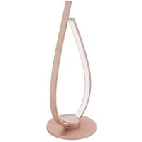 EGLO LED Tischleuchte Palozza  Leuchtmittel inklusive  Tischleuchte  Tischlampe  Nachttischlampe  Wohnzimmerlampe  Schalter