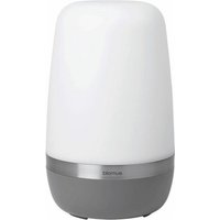 blomus LED Außen Tischleuchte Spirit Large Warm Grey  USB Ladefunktion  LED fest integriert