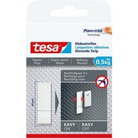 tesa Dekofigur Klebestreifen für max. 0 5 kg 2 0 x 6 5 cm  9 St.