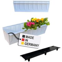 BURI Pflanzkübel Paletten Blumenkasten Einsatz An  & Einhängen Europalette Pflanzkasten  2 St 
