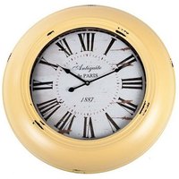 BURI Wanduhr Wanduhr Vintage 60cm Dekoration Analoguhr Wohnzimmeruhr Nostalgieuhr B