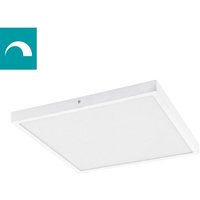 EGLO Aufbauleuchte FUEVA 1  LED fest integriert  Warmweiß  schlankes Design  nur 3 cm hoch