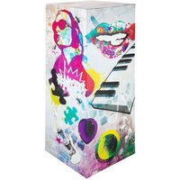 GILDE Dekosäule GILDE Säule Street Art   mehrfarbig   H. 100cm x B. 27cm  1 Stück 
