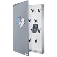 blomus Schlüsselkasten VELIO Schlüsselkasten Schlüsselhalter Glasmagnettafel Magnetwand Schlü