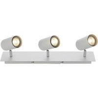 Lindby Strahler Joffrey  Modern  Metall  weiß  3 flammig  GU10  Deckenlampe  Deckenleuchte