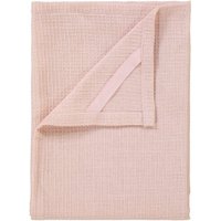 blomus Geschirrtuch GRID Set 2 Geschirrtücher Spültuch Küchentuch Baumwolle Leinen rose