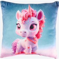 Dekokissen mit samtiger Oberfläche  ca. 30x30 cm