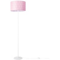 Paco Home Stehlampe Stella 401  ohne Leuchtmittel  Standleuchte Wohnzimmer Schlafzimmer E27 Skandi Pink Grau Blau Deko