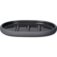 blomus Seifenschale  SONO  Elegante Seifenschale: Minimalistisches Design  Soft Touch  Breite: 10 cm  aus Keramik  Soft Touch  Keramik  Pflegeleicht  Stilvolles Design  10x13cm