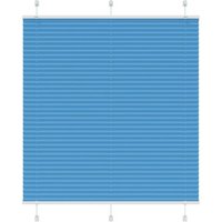 vidaXL Plissee  Plissee Blau 115x150 cm Stoffbreite 114 4 cm Polyester