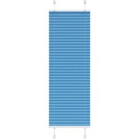 vidaXL Plissee  Plissee Blau 45x150 cm Stoffbreite 44 4 cm Polyester