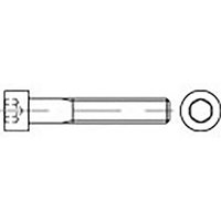 TOOLCRAFT Schraube TOOLCRAFT TO 6856770 Zylinderkopfschraube M3 35 mm Innensechskant DIN