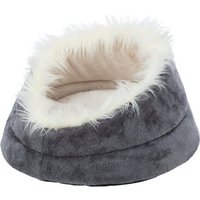 TRIXIE Tierbett Bett Minou grau/hellgrau für Hunde