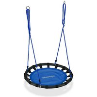 relaxdays Nestschaukel 80cm  Blau