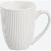Tasse mit Rillen  Ø ca. 9x11 cm