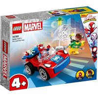 LEGO  Konstruktions Spielset Marvel 10789   Spider Mans Auto und Doc Ock   48 St   Bau  und Spielset mit 2 Minifiguren  für Kinder ab 4 Jahren