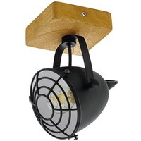EGLO LED Deckenspot Gatebeck  Leuchtmittel exklusive  Spot   L11 x B11 x H20 5 cm   natur   1X40W exkl.