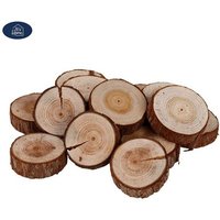 BURI Dekofigur Holz Dekoscheiben zum Basteln Holzscheiben Baumscheiben Bastelholz Dek