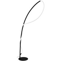 EGLO LED Stehlampe Egidonella  Leuchtmittel inklusive  Stehlampe  Stehleuchte  Standleuchte  Wohnzimmerlampe  Tritt Schalter