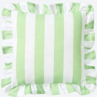 Dekokissen mit Rüschen  ca. 25x25 cm