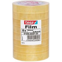 tesa Klebeband Klebefilm 57208 00001 19mmx66m 8 St transparent 8
