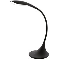 EGLO LED Tischleuchte Dambera  Leuchtmittel inklusive  Tischleuchte   H37 5 cm   schwarz   4 5W inkl.