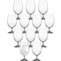 LEONARDO Glas Daily Wasserglas 370 ml 12er Set  Glas