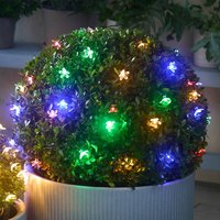 Solar Lichterkette  Blumen   ca. 8 35 m