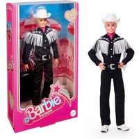 Mattel  Babypuppe Barbie The Movie   Ken Sammelpuppe mit schwarzem Cowboy Outfit