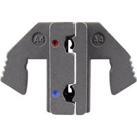 TOOLCRAFT Crimpzange TOOLCRAFT PLE 0A4 Crimp Einsätze Isolierte Flachsteckhülsen Quetschber