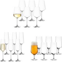 LEONARDO Gläser Set Puccini Wein Bier Sekt Gläserset 18er Set  Glas