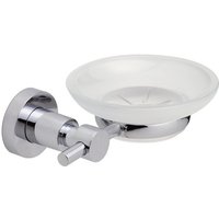 tesa Seifenspender 1x tesa LOXX Seifenablage   Komplett Set  2 tlg   chrom weiß 11 2 cm : 14 cm : 5 cm